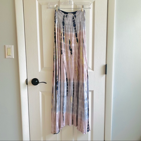 Tie Dye Maxi Skirt Size Small Mono B - Picture 2 of 6